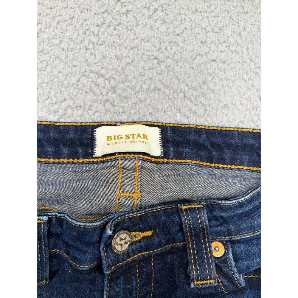 Big Star Maddie Skinny Jeans Blue Size 29 L - Picture 2 of 10